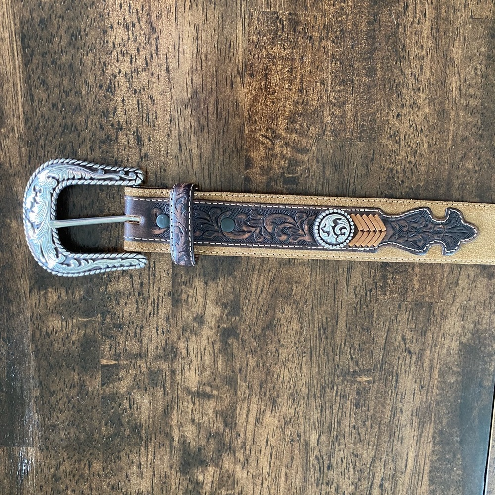 Tony Lama Leather Belt